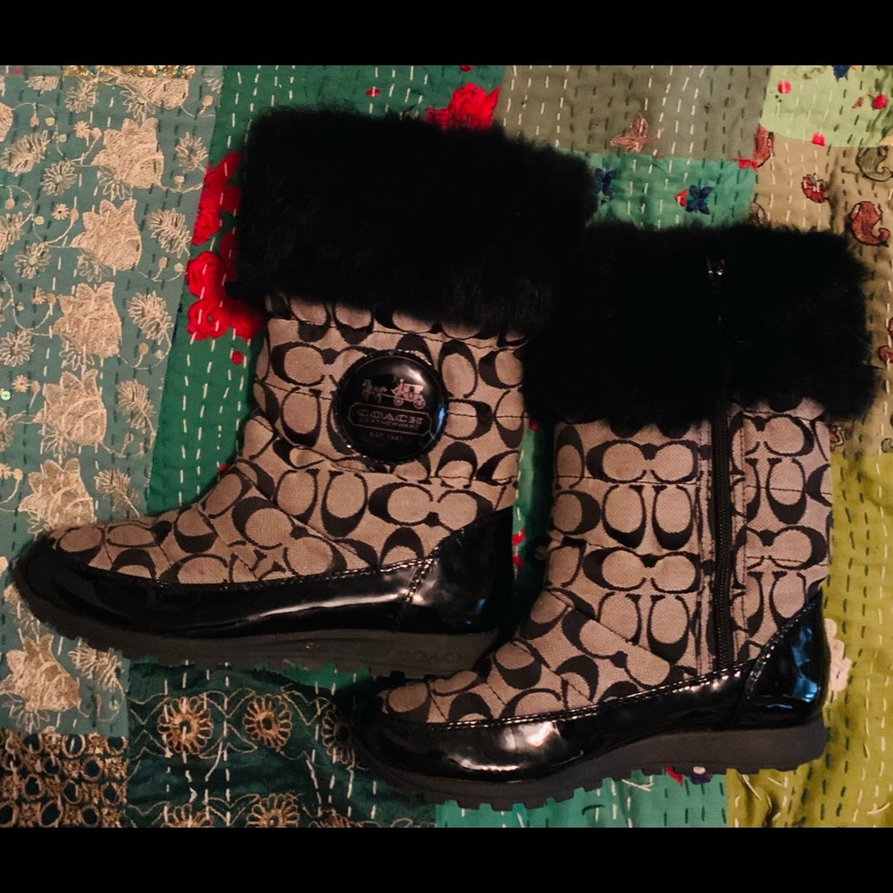 Vintage Coach Winter Boots! Rarely Worn!